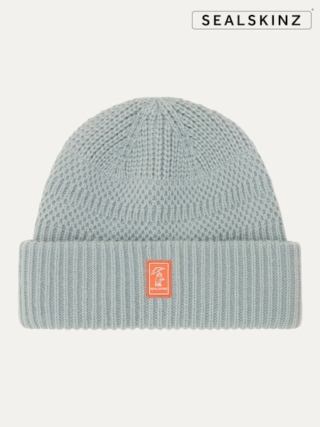 Sealskinz Kids Pink Ruston Waterproof Cold Weather Roll Cuff Beanie (G61145) | £23