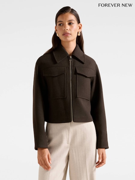 Forever New Brown Eliana Jacket (G61341) | £110