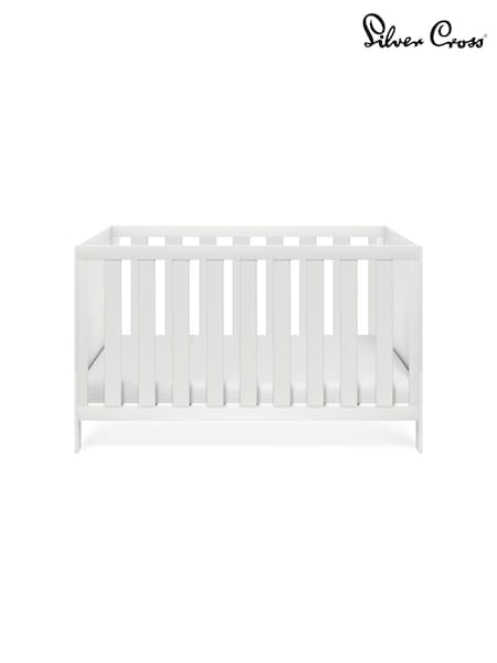Silver Cross White Bromley Cot Bed (G61473) | £295