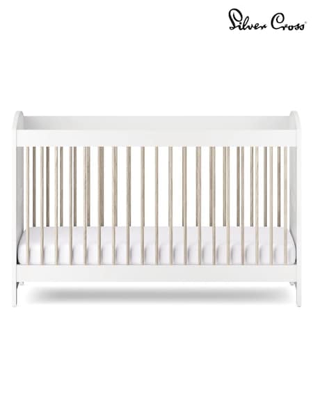 Silver Cross White Valencia Cot Bed (G61476) | £320