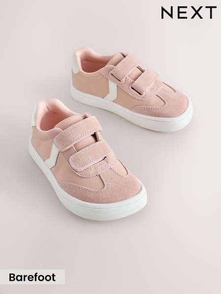 Pink - Barefoot Touch Fastening Trainers