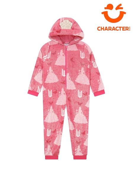 Character Pink Wicked Glinda Girls Onesie (G61741) | £27