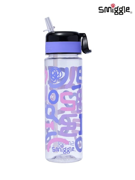 Smiggle Purple Smiggler Plastic Drink 650Ml Bottle (G62228) | £12