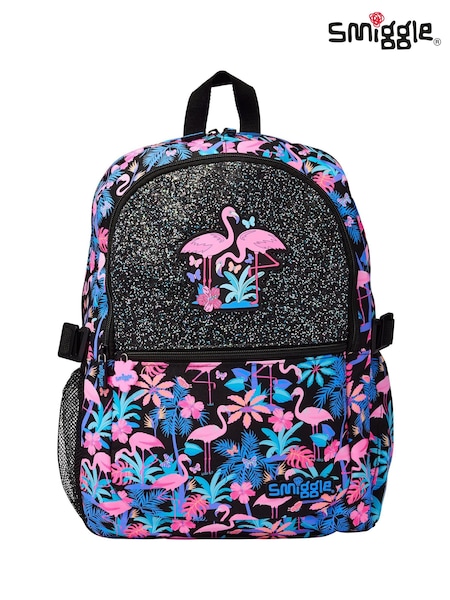 Smiggle Black All Stars Classic Attach Backpack (G62243) | £42