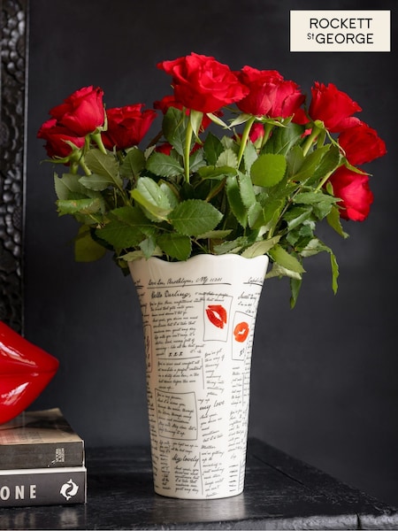 Rockett St George Love Note Vase
