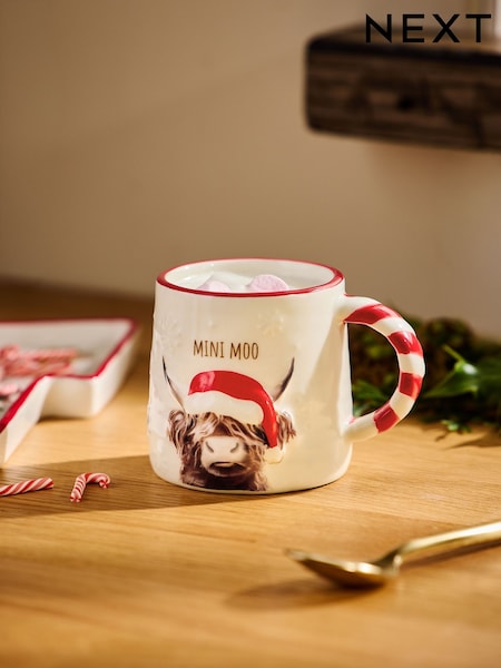 Christmas Hamish The Highland Cow Mug