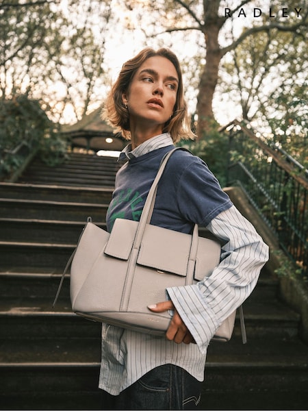 Radley Beige The Chancery Medium Shoulder Bag (G62711) | £299