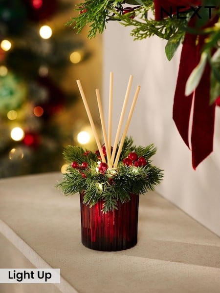 Light Up Wreath Reed Diffuser