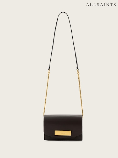 AllSaints Brown Etta Clutch (G63194) | £199