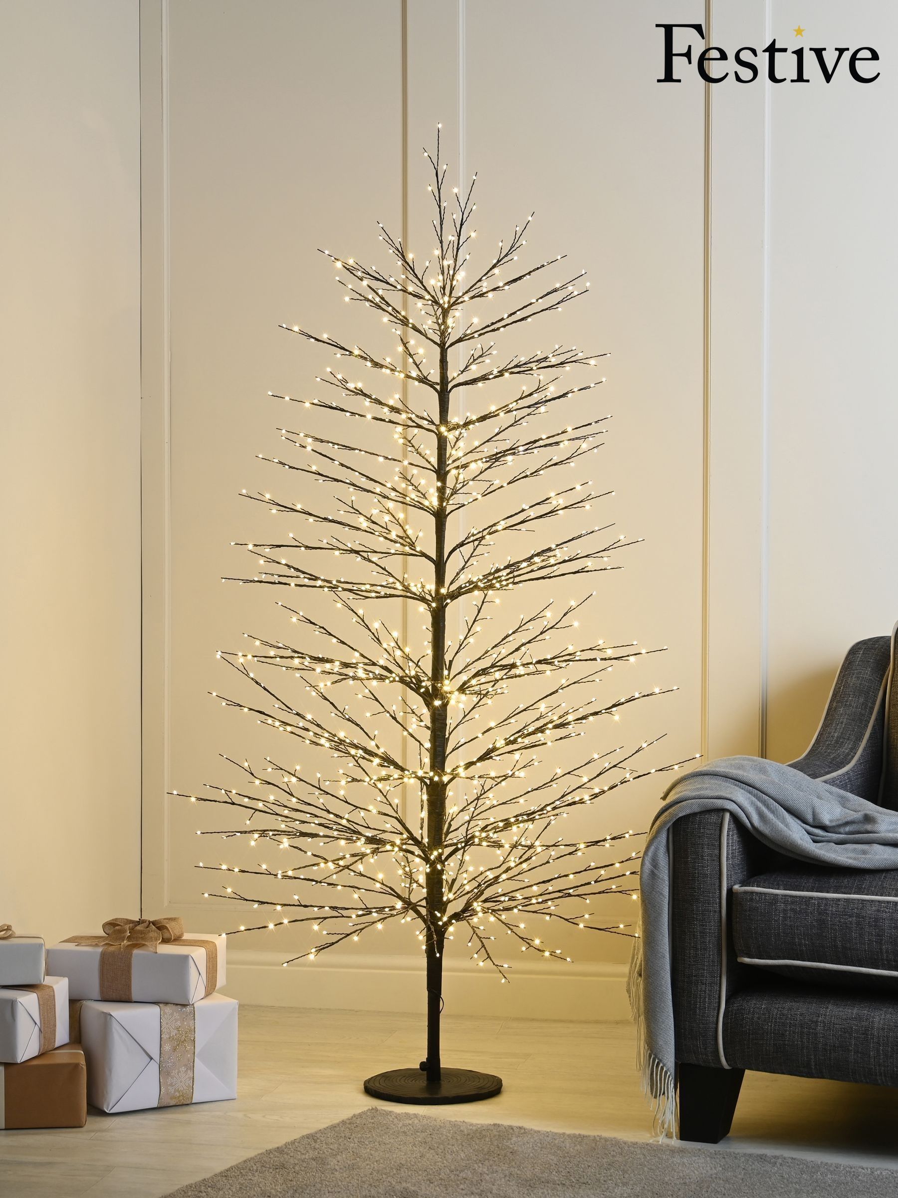 White Christmas Trees | Various Sizes