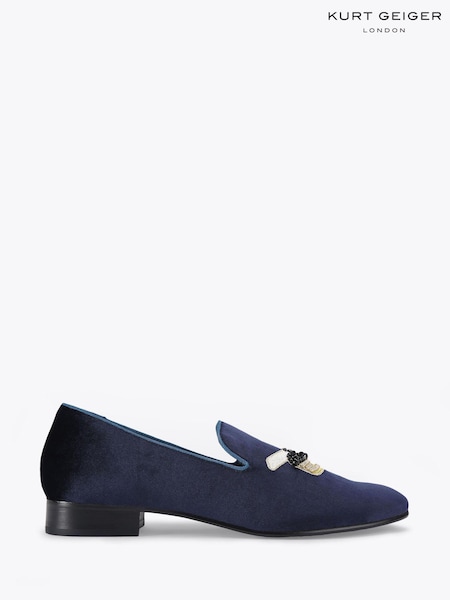 Kurt Geiger London Blue Ace Emby Shoes (G63528) | £199