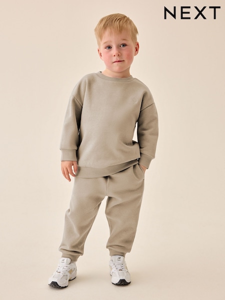 Neutral Smile - Sweatshirt And Joggers Set (3mths-7yrs)