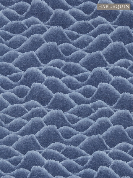 Harlequin Midnight Zuni Defined Momentum A4 Wallpaper Sample (G64167) | £1