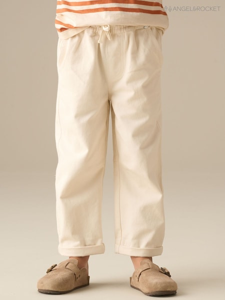 Angel & Rocket Cream Louie Stone Slim Fit Chinos (G64549) | £24 - £31