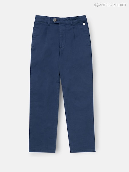 Angel & Rocket Blue Harrison Navy Slim Fit Chino (G64557) | £24 - £31