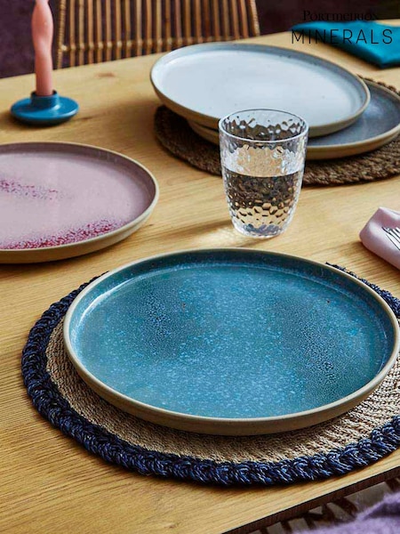 Portmeirion Set of 4 Jade Minerals Dinner Plates Jade (G64595) | £68