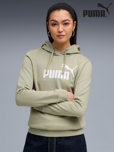Puma Light Green ESS No. 1 Logo Hoodie (G64619) | £45