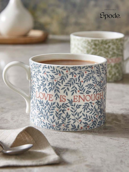 Spode Multi Morris & Co. Love Is Enough Mug Set (G64633) | £36