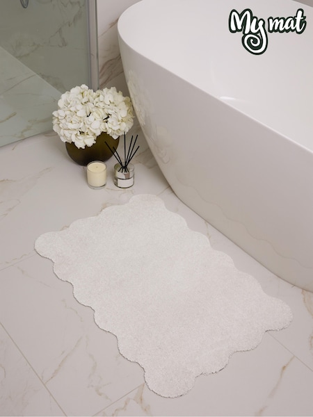 My Mat Pumice Stone Soft Scalloped Bathmat (G64853) | £18