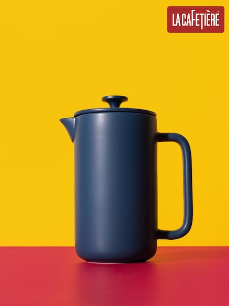 La Cafetiere Navy Arezzo 1 Litre Stoneware Cafetiere (G65153) | £35