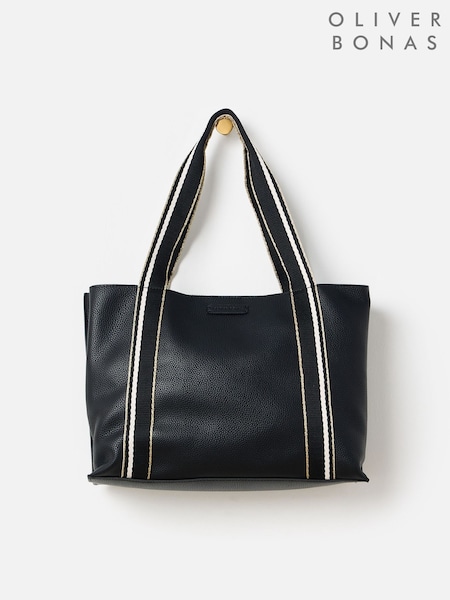 Oliver Bonas Black Emma Tote Bag (G65227) | £65