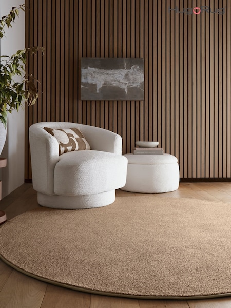 Hug Rug Stone Sense Circle Rug (G65243) | £350