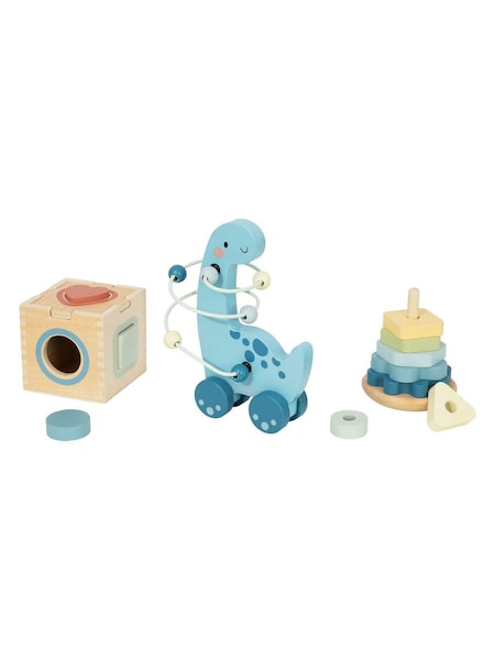 Tooky Toy Wooden 3 in 1 Dinosaur Toy (G65791) | £25