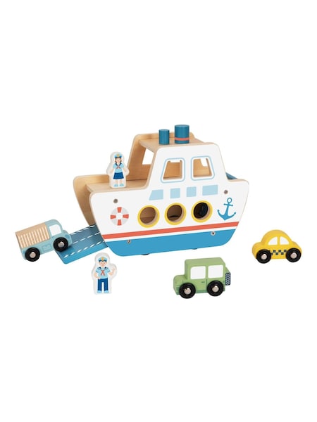 Tooky Toy Wooden Ferry Toy (G65792) | £20