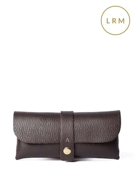 LRM Goods The Leather Glasses Brown Case (G65923) | £30