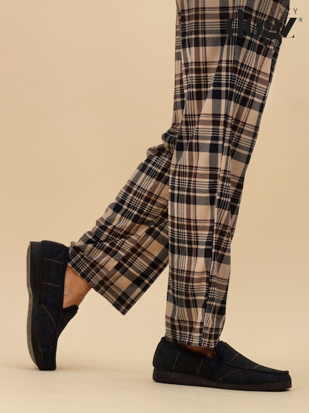 Lazy Dogz Blue Eisenhower II Full Slippers (G66184) | £28