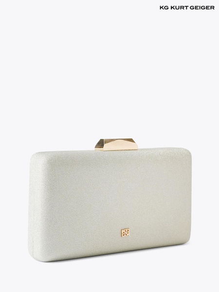KG Kurt Geiger Silver Billy Bag (G66328) | £79
