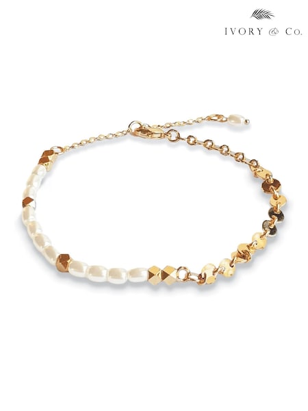 Ivory & Co Gold Tone Montego Bay Bracelet (G66638) | £40