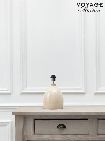Voyage Maison Cream Leura Table Lamp Base (G66794) | £80