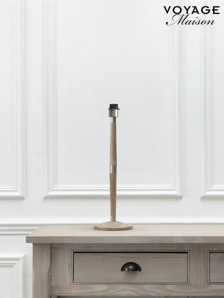 Voyage Maison Grey Solensis Table Lamp Base (G66841) | £76