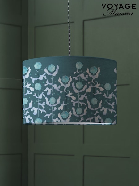 Voyage Maison Blue Mariani Eva Printed Lamp Shade (G66974) | £54