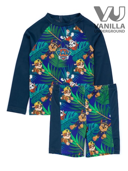 Vanilla Underground Blue Paw Patrol 2 Piece Swim Suit (G67806) | £22