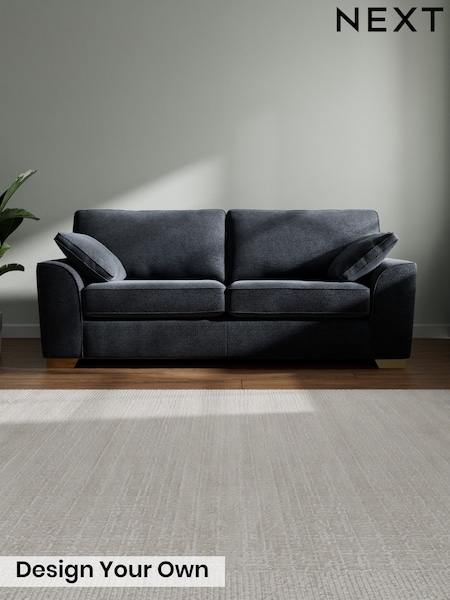 Boucle Chenille/Dark Slate Blue Stamford (G67841) | £1,250