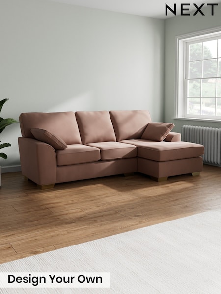 Plush Velvet Easy Clean/Mid Natural Stamford (G67865) | £1,799