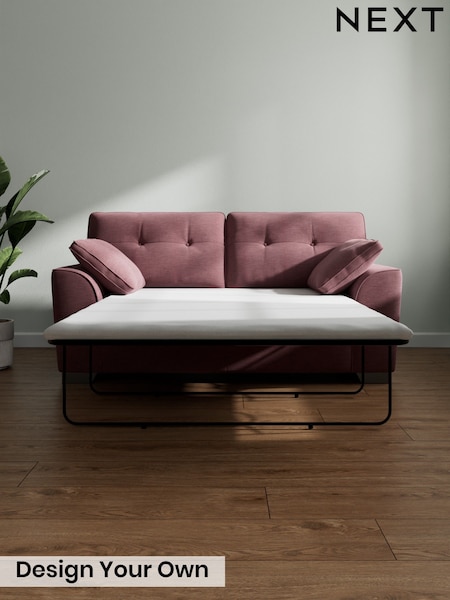 Fine Chenille Easy Clean/Mid Mulberry Purple Stamford Buttoned Back (G67976) | £1,399