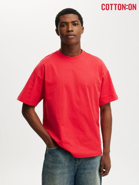 Cotton On Red Box Fit T-Shirt (G68088) | £19