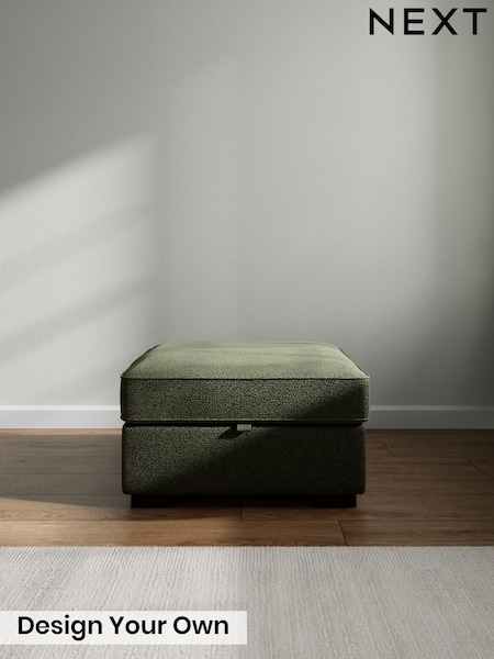 Boucle Chenille/Dark Moss Green Stamford Highback (G68110) | £499