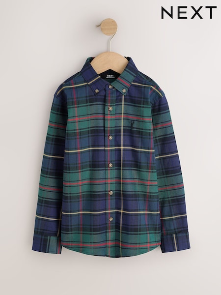 Green Check - Oxford Shirt (3-16yrs)