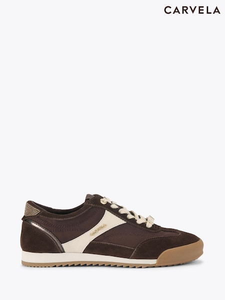 Carvela Brown Costa Trainers (G68532) | £139