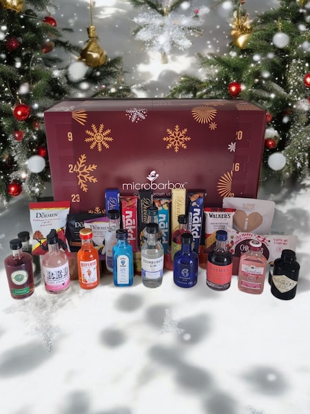 Microbarbox 2026 Gin & Snack Advent Calendar 24 Days