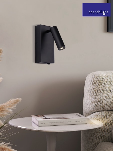 Searchlight Black Alice LED 1W 3000k Wall Light (G68816) | £83