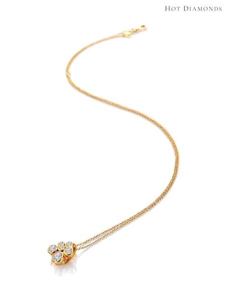 Hot Diamonds Gold Tone HD X GE Tender Cluster Pendant (G68854) | £129