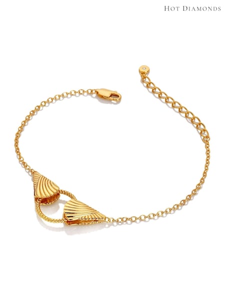 Hot Diamonds Gold Tone HD X GE Paris Bracelet (G68867) | £125