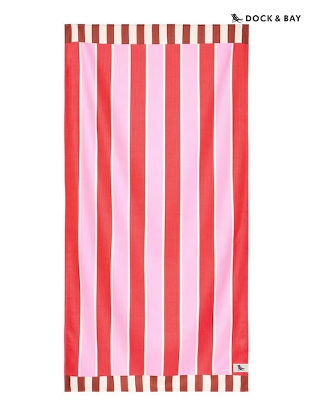 Dock & Bay Cherry Bomb Quick Dry Travel Home Bath Towel (G68999) | £30 - £35