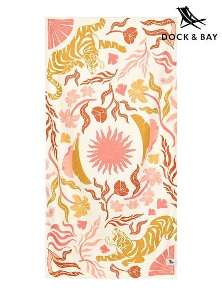 Dock & Bay Tiger Palm Quick Dry Travel Home Bath Towel (G69004) | £30 - £35