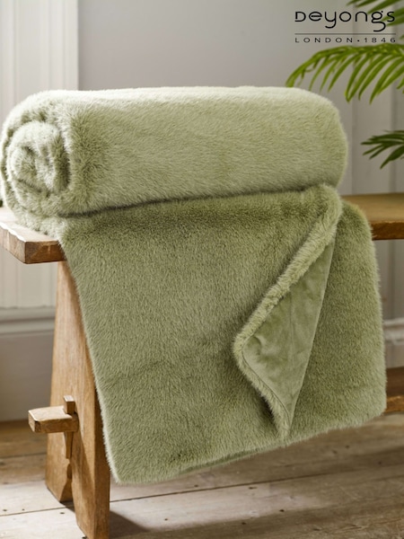 The Lyndon Company Ashford Supersoft Faux Fur Large Throw